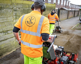 Cleaner streets ahead - Make a Difference team