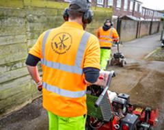 Cleaner streets ahead - Make a Difference team