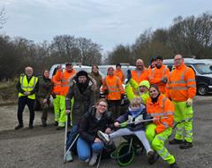 Community clean up champions