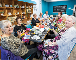 Vital funding for community support older person lunch club
