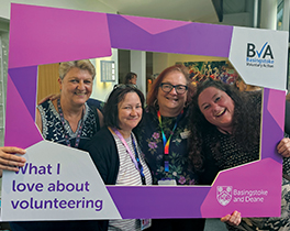 What we love about volunteering Oakley Stitchers