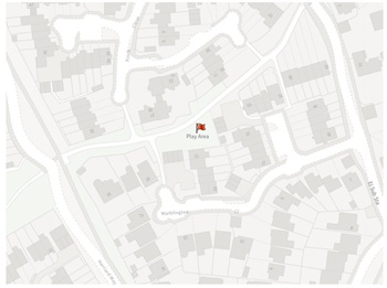 Site Location - Warblington Close Play Area