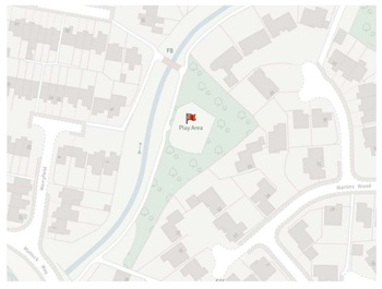 Site Location - Meadowland Play Area