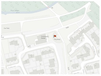 Site Location - Eastrop Community Centre Play Area
