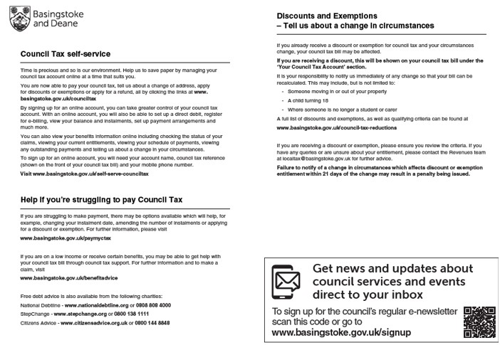 Council Tax Self Service_Discounts-Exemptions