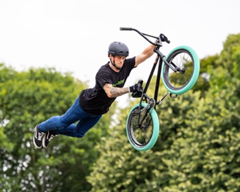 Limitless - Flying bike stunt Limitless - Flying bike stunt