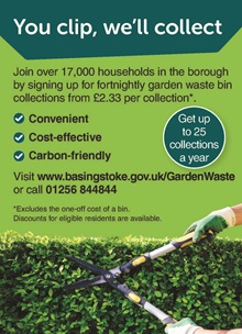Your Place spring 2026 - Garden waste advert