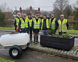 Sherfield on Loddon green volunteers