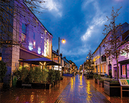 Top of the Town lights
